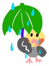 Cockatiel Cotton Candy and Jin's Daily-1 sticker #2682359