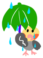 Cockatiel Cotton Candy and Jin's Daily-1 sticker #2682359