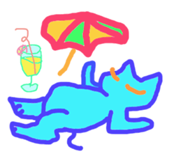 cherry cat collecton 1 sticker #2682457