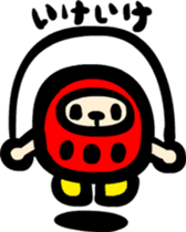 Dharma wrestler sticker #2682461