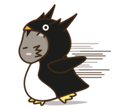 Cat wanna be Penguin sticker #2682740