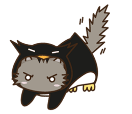Cat wanna be Penguin sticker #2682741