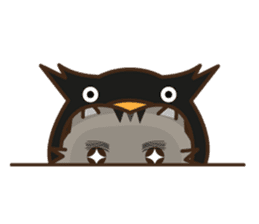 Cat wanna be Penguin sticker #2682743