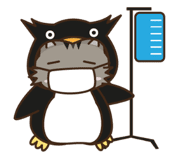 Cat wanna be Penguin sticker #2682758