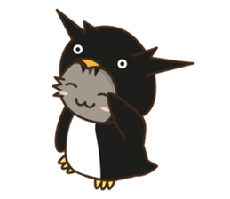 Cat wanna be Penguin sticker #2682765