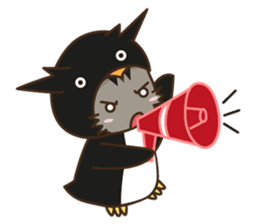 Cat wanna be Penguin sticker #2682768