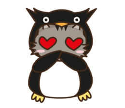 Cat wanna be Penguin sticker #2682769
