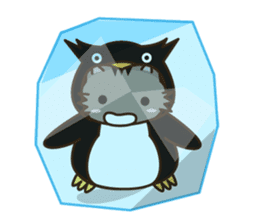 Cat wanna be Penguin sticker #2682773