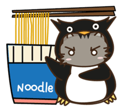 Cat wanna be Penguin sticker #2682774