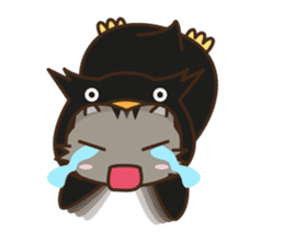 Cat wanna be Penguin sticker #2682775