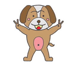 Love's lop-eared dog sticker #2682819