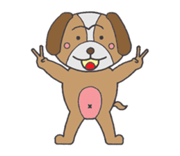 Love's lop-eared dog sticker #2682819