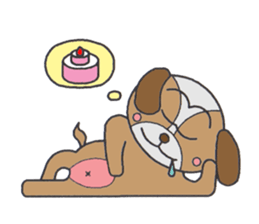 Love's lop-eared dog sticker #2682820