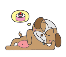 Love's lop-eared dog sticker #2682820