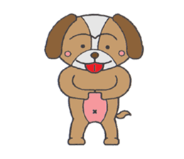 Love's lop-eared dog sticker #2682821