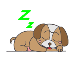 Love's lop-eared dog sticker #2682822