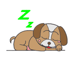 Love's lop-eared dog sticker #2682822