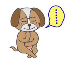 Love's lop-eared dog sticker #2682823