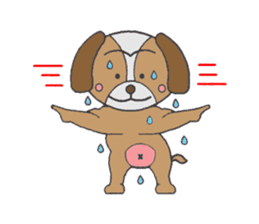 Love's lop-eared dog sticker #2682824