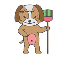 Love's lop-eared dog sticker #2682825