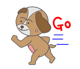 Love's lop-eared dog sticker #2682827