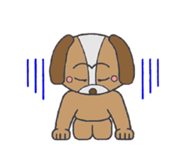 Love's lop-eared dog sticker #2682828