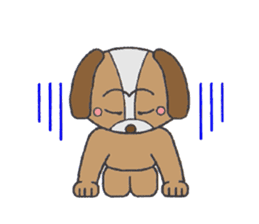 Love's lop-eared dog sticker #2682828