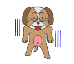 Love's lop-eared dog sticker #2682830