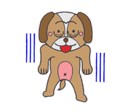 Love's lop-eared dog sticker #2682830