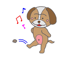 Love's lop-eared dog sticker #2682833