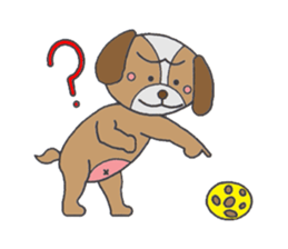 Love's lop-eared dog sticker #2682834