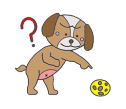 Love's lop-eared dog sticker #2682834