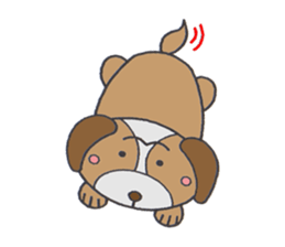 Love's lop-eared dog sticker #2682836