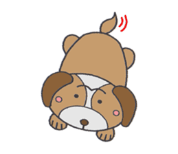 Love's lop-eared dog sticker #2682836