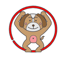 Love's lop-eared dog sticker #2682841