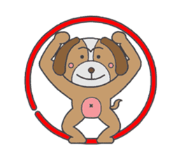 Love's lop-eared dog sticker #2682841