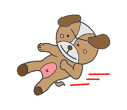 Love's lop-eared dog sticker #2682843