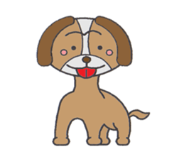 Love's lop-eared dog sticker #2682845