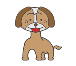 Love's lop-eared dog sticker #2682845
