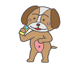 Love's lop-eared dog sticker #2682846