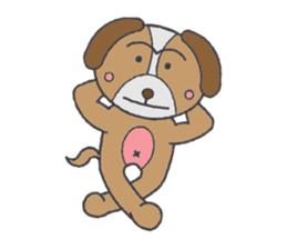 Love's lop-eared dog sticker #2682847