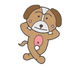 Love's lop-eared dog sticker #2682847