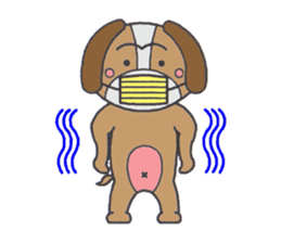 Love's lop-eared dog sticker #2682848