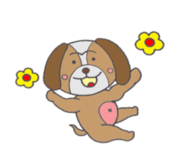 Love's lop-eared dog sticker #2682849