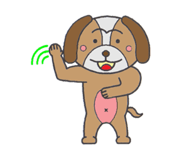 Love's lop-eared dog sticker #2682854