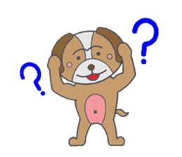 Love's lop-eared dog sticker #2682855