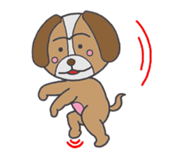 Love's lop-eared dog sticker #2682857