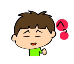 Cheeky boy's mutter sticker #2682968