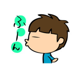 Cheeky boy's mutter sticker #2682975