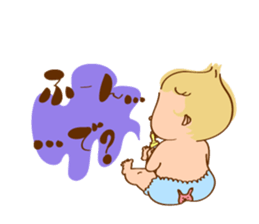 bullish tone baby sticker #2683106